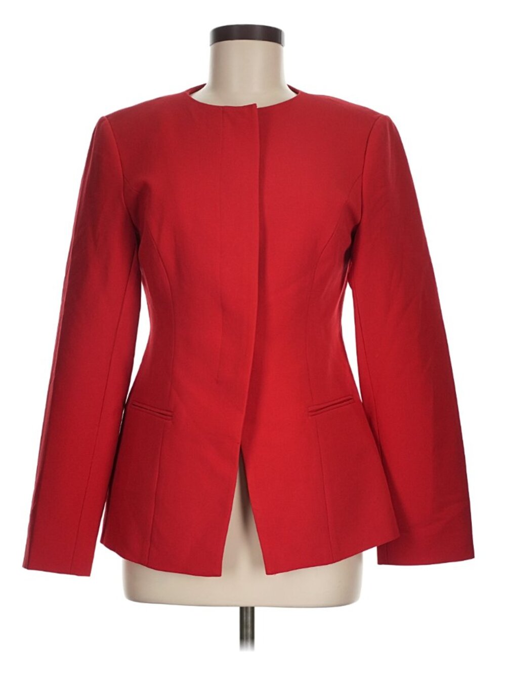 Aligne Red Daphne Waisted Blazer Jacket – Size 6 – NWT New